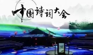 中国2021年诗词大会 中国诗词大会第六季第二场